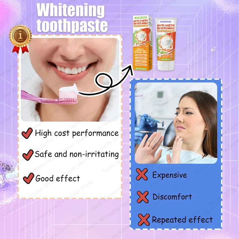Healthy Teeth Product Without Teeth Cleaning Recommended by Dentists teeth health product
