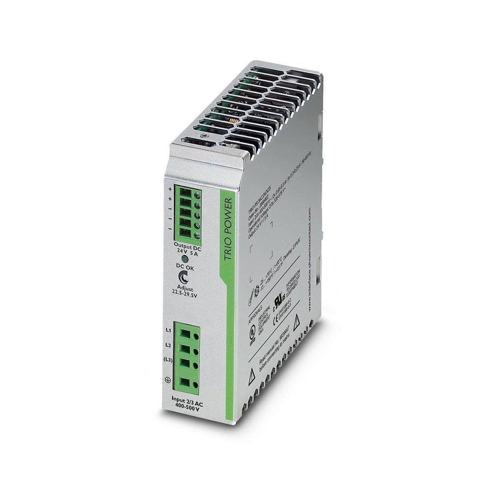 2866462 For Phoenix Power Supply TRIO-PS/3AC/24DC/5 2 2866462 For Phoenix Power Supply TRIO PS 3AC 24DC 5