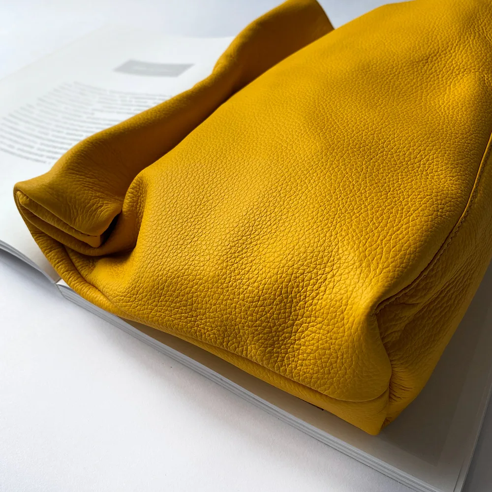 Genuine Leather Design Handbags New Clutch Bag Evening Phone Pocket Women's High Quality
