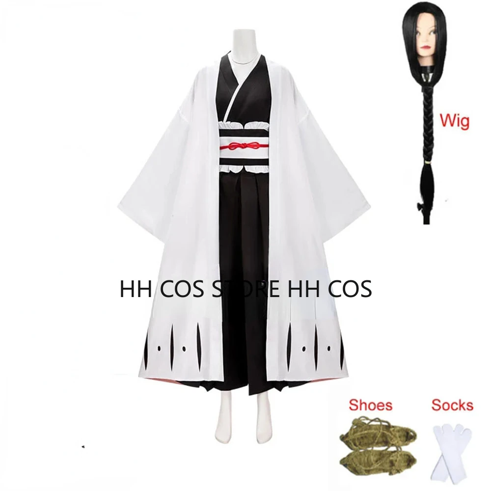 

Anime Division Captain Unohana Retsu Female Cosplay Costume Kimono Set Women Battle Kimono Outfits Custom Size