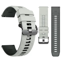 Sport Soft Silicone Watchband, 22mm - Enhanced Comfort and Style - 1Pcs 22mm (Ancient White Gray)