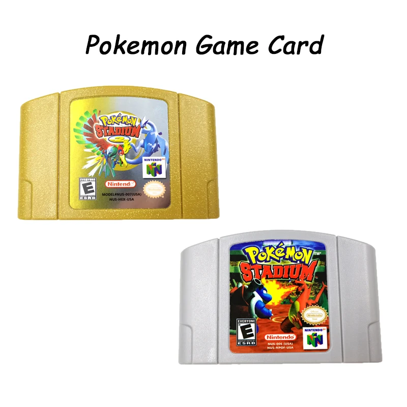 PokemonN64gamecardanimefigurePokmonstadiumclassicgame