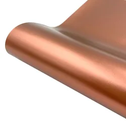 Holographic Glitter Craft Vinyl Film Sheet - Multi - Color Adhesive - 12in x 10in(30x25cm) (Rose Gold)