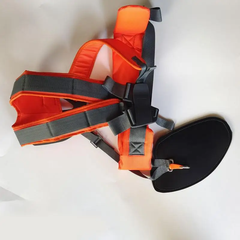 Shoulder Strap For Trimmer Comfortable Trimmer Backpack Strap For Lawn Mower Double Shoulder Humanized Harness With Attachments