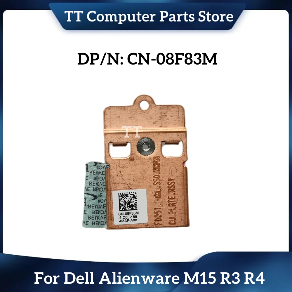 

TT New Original Laptop M.2 SSD Heatsink Plate For Dell Alienware M15 R3 R4 08F83M 8F83M Fast Ship