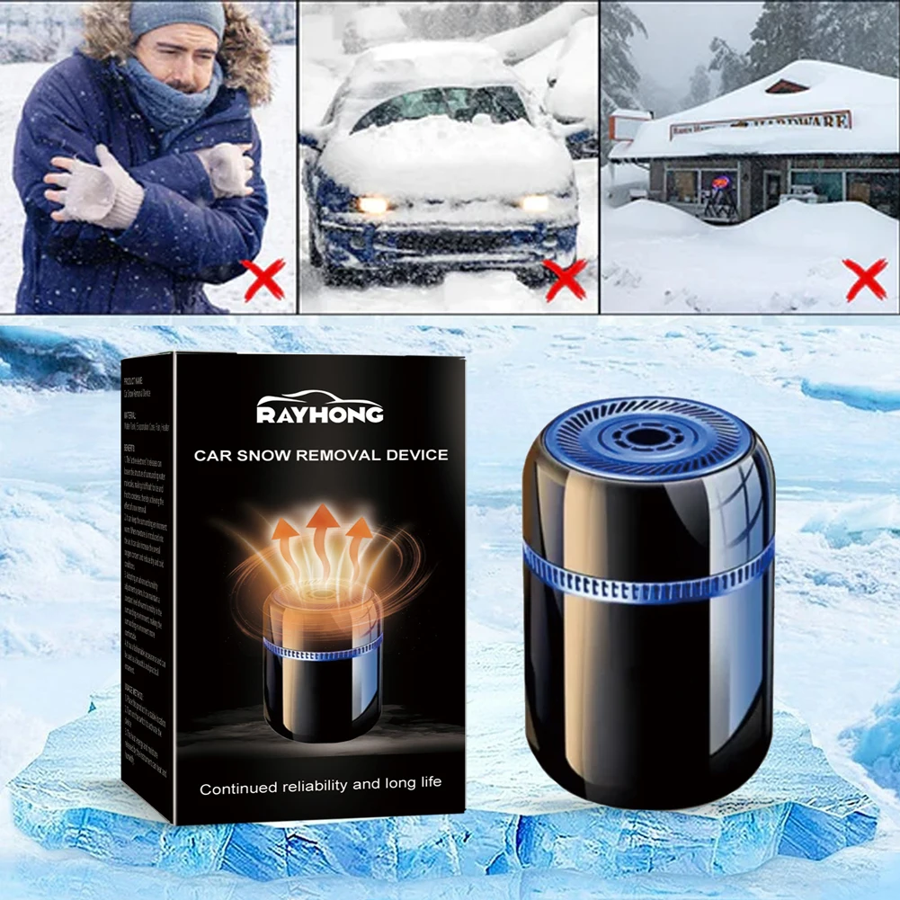 Deicer For Car Microwave Molecular Windshield Deicer Snow Removal