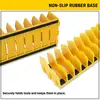 plier organizer rack Holds up to ten pliers Drawer Toolbox Sturdy Pliers Tool Organizer Storage Rack Space-Saving Practical 4