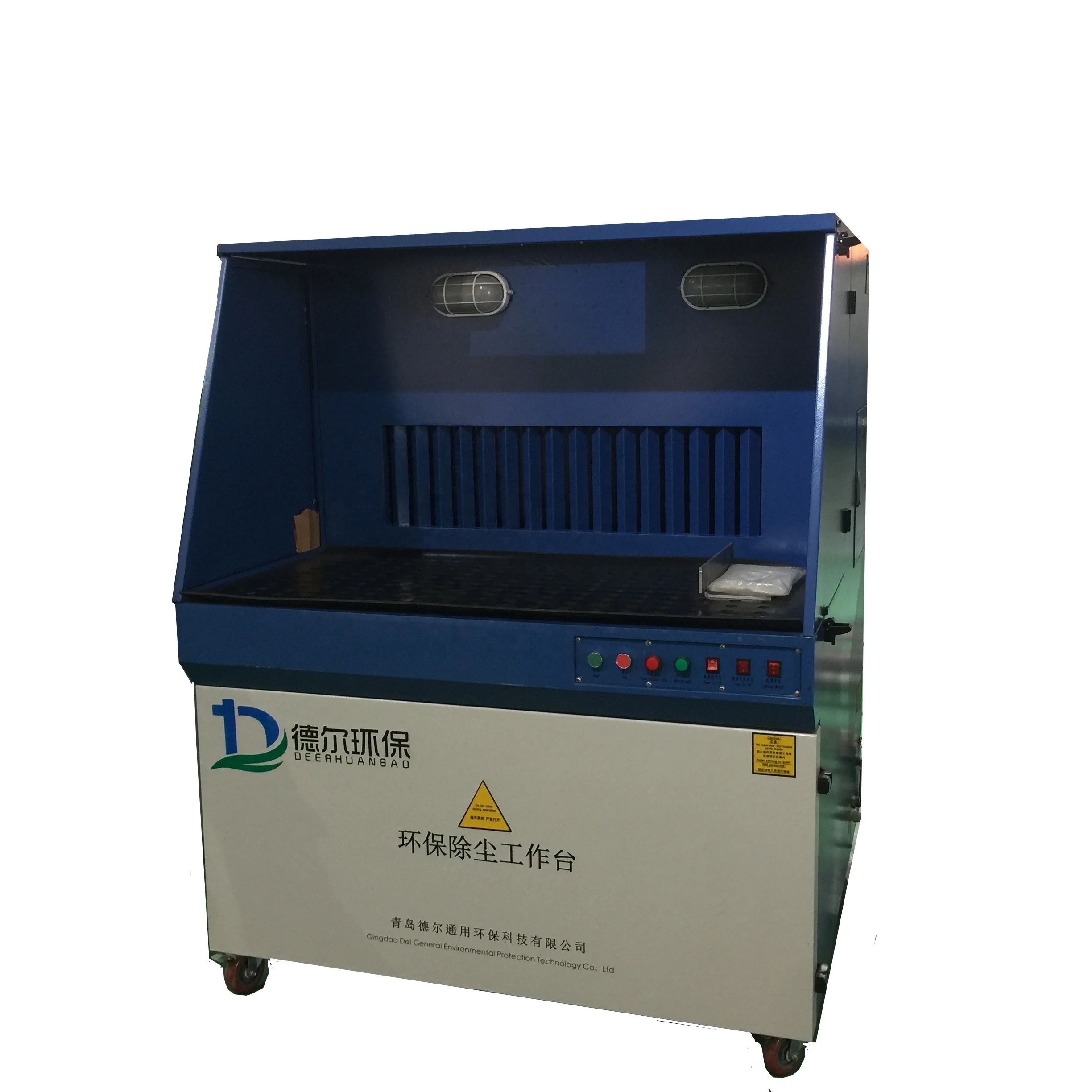 industrial Downdraft bench polishing machine dust collector work welding grinding table
