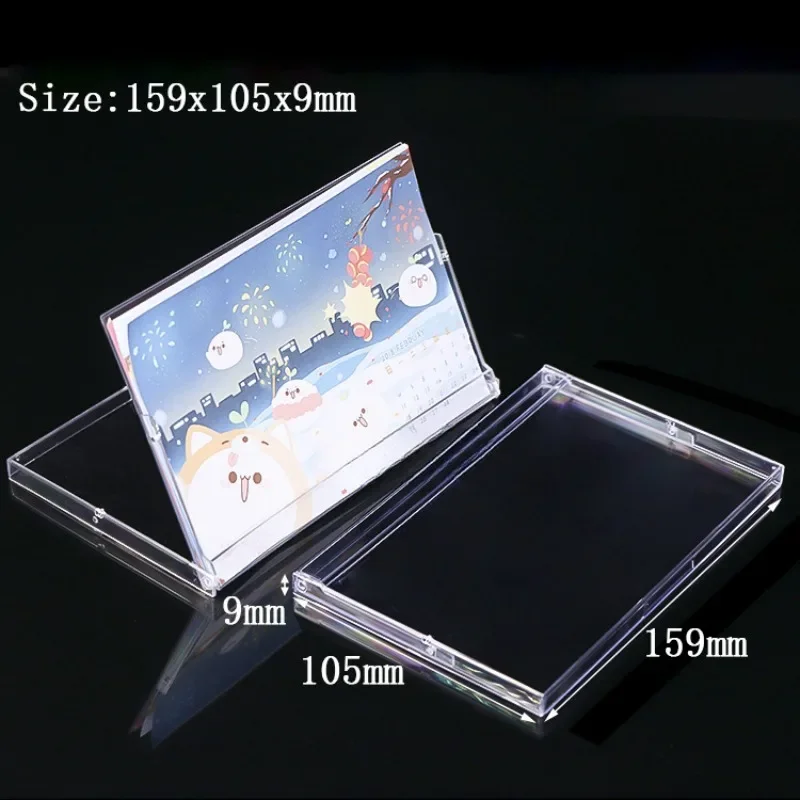 10PC Acrylic Jumbo Game Star Card psa Slabs Case Professional Grading Playing Card Plastic Slab Sleeves Holder Ultrasonic Type