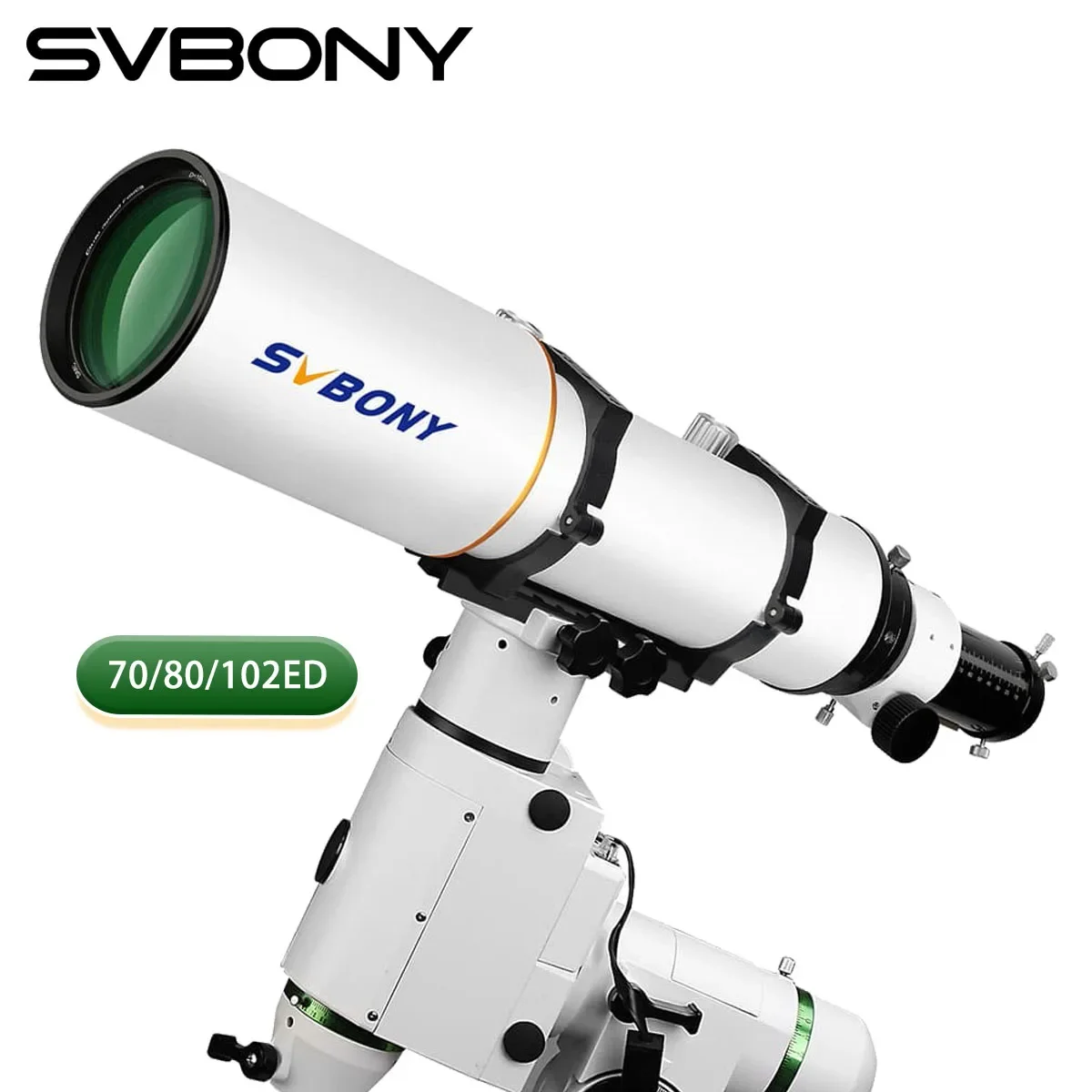 SVBONY SV503 望遠鏡、102ED/F7 超低分散色消し屈折 OTA