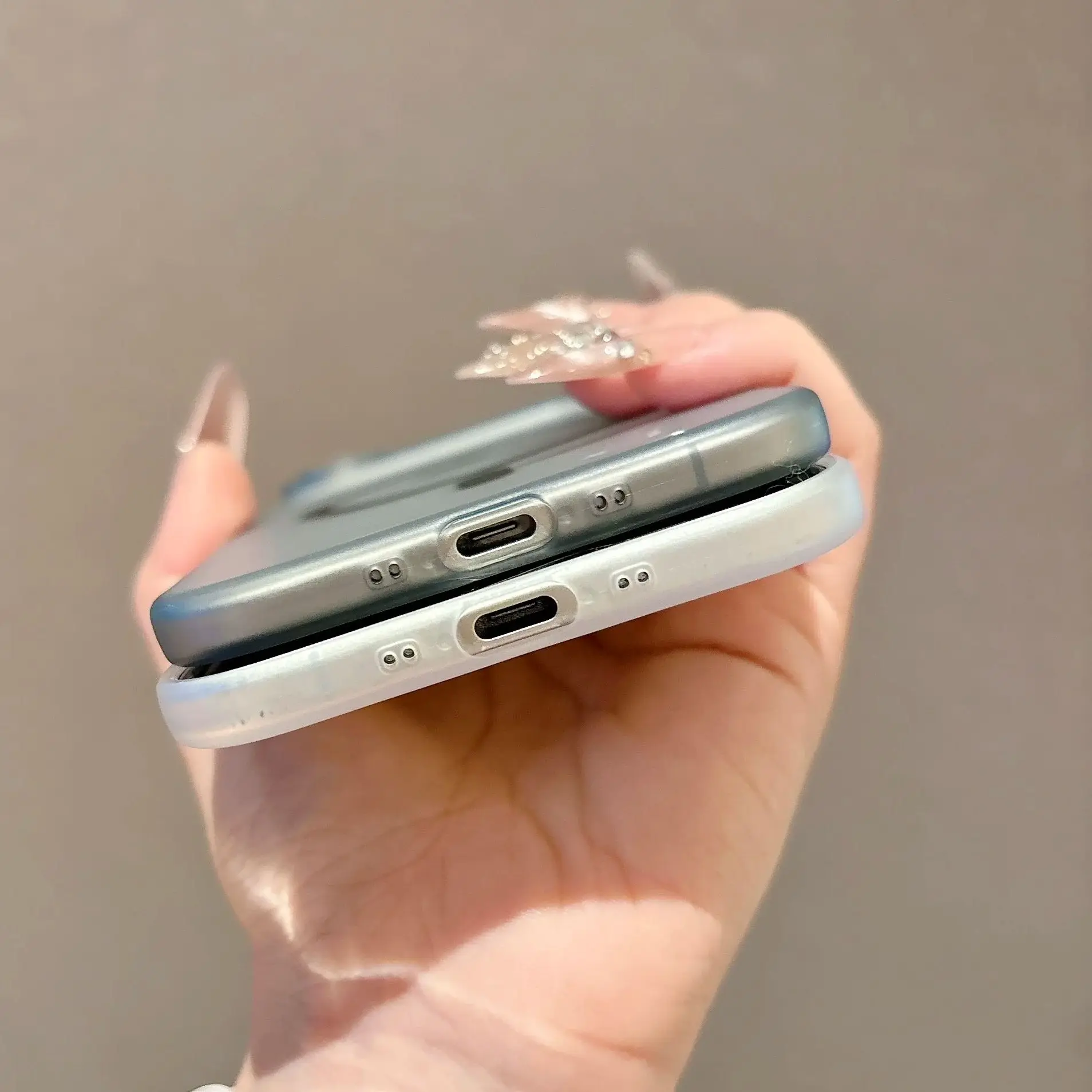 Ultra Thin Matte Clear Magnetic Shockproof Frosted TPU Soft Cover