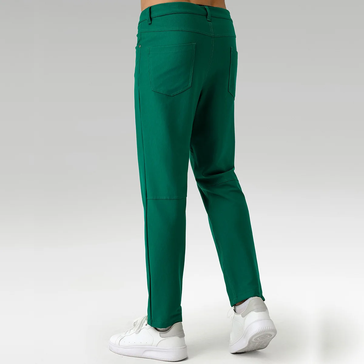 ABC men's casual suit pants for business commuting, comfortable fitness, breathable, quick drying pants 4