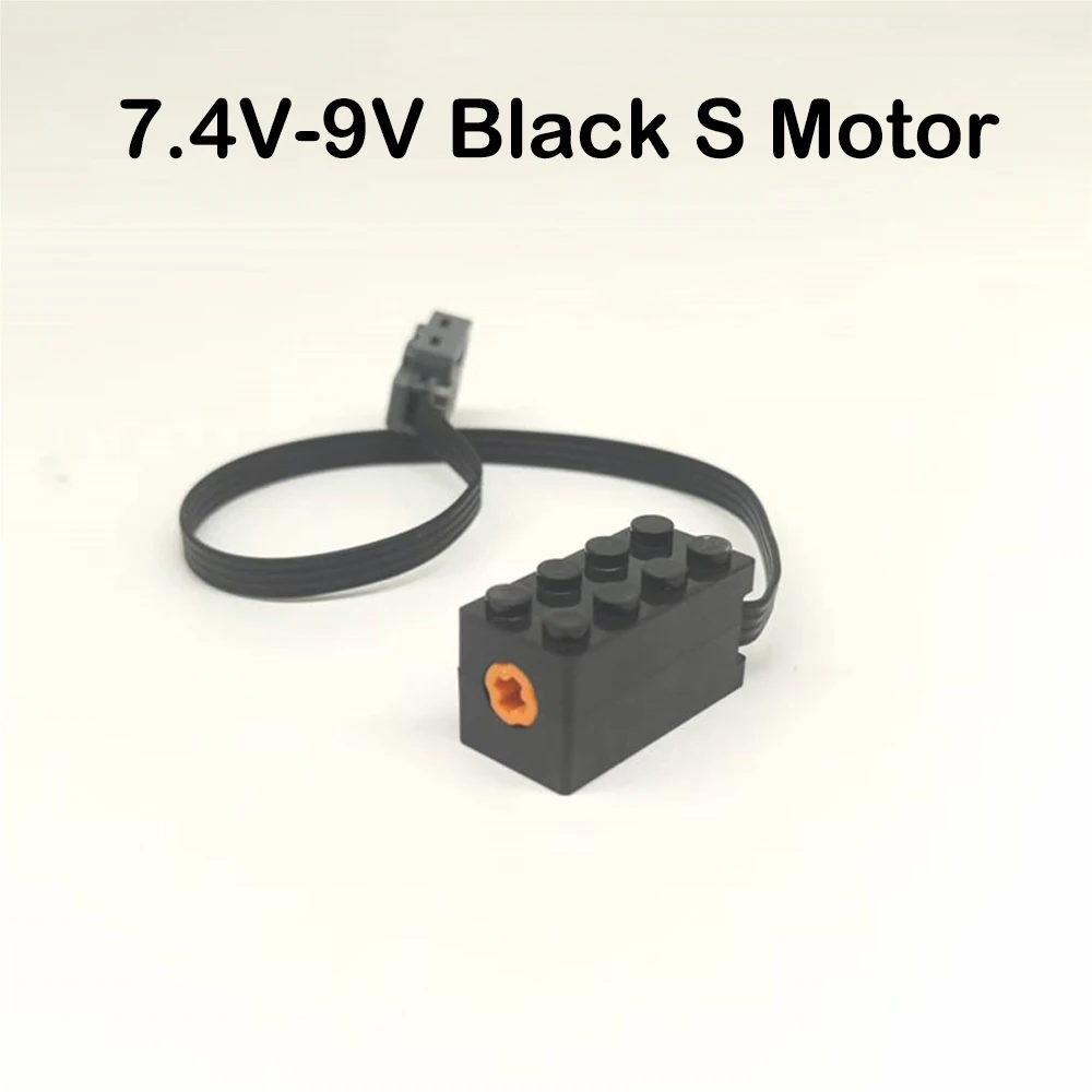 Advanced Electronic Building Block Accessories - Micro-Motor RC Parts for Creative DIY Car Bricks and Kids Toys