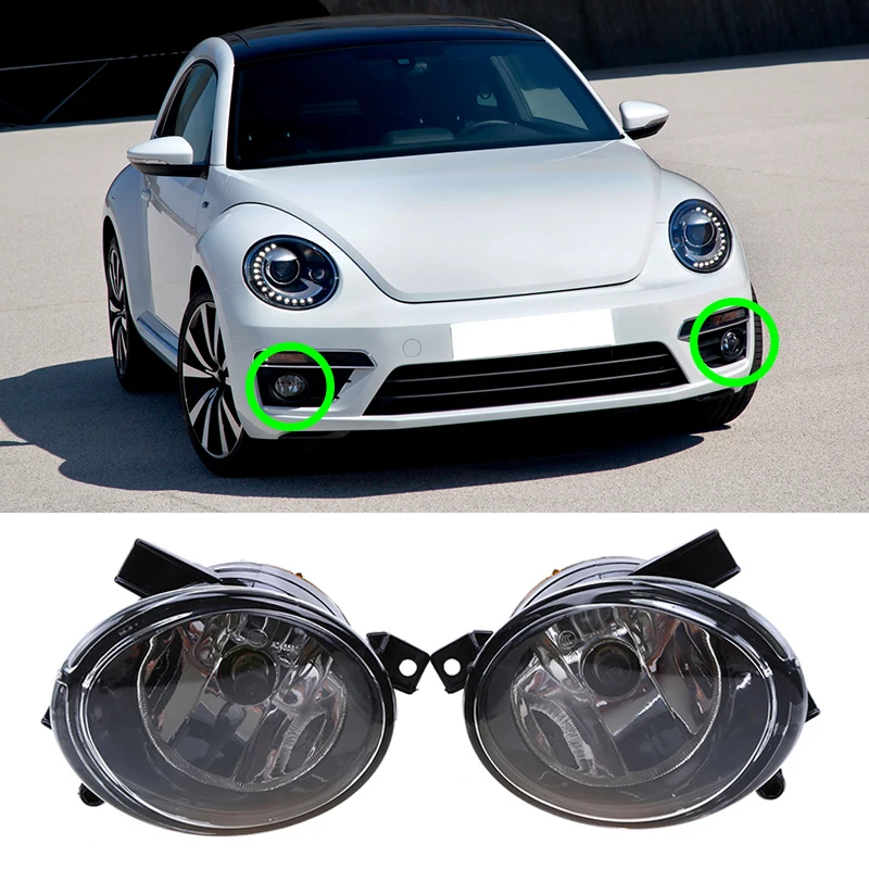 Передние противотуманные фары в сборе для VW Jetta MK6 Beetle R-line Touran Golf EOS Caddy Tiguan 2009-2013