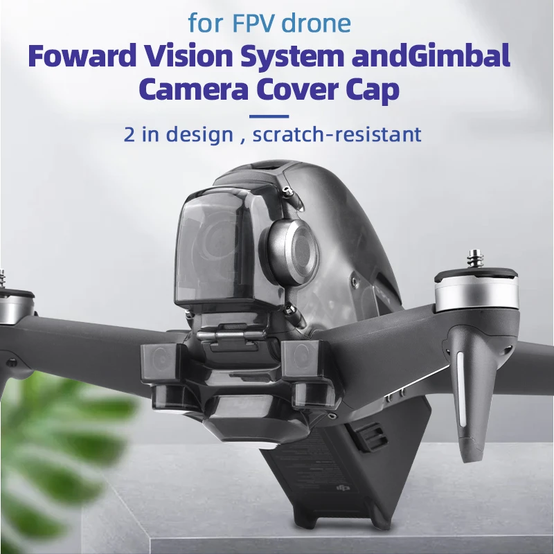 Drone Lens Protective Cover DJI FPV Combo Down-view Integrated Cover Obstacle Avoidance Sensor Dust Cap DJI FPV Accessories best cheap drone