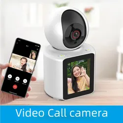 Two-way Video Call Mobile Remote Intercom Alarm Push Baby Elderly Protection Camera Ai Voice Awakening Pan-tilt