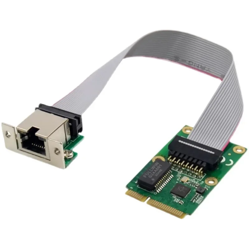 미니 Pcie 천 기가비트 네트워크 카드, Rj45 네트워크 인터페이스, PC용 이더넷 서버 카드, Rtl8111f 칩, 1000m