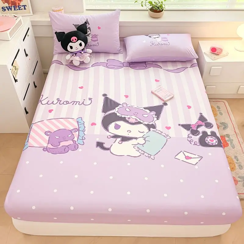 

Детское летнее крутое одеяло Sanrio Kuromi, нескользящая симпатичная аниме My Melody Cinnamoroll, мультяшная Милая Подушка, детская подушка, подарок для детей