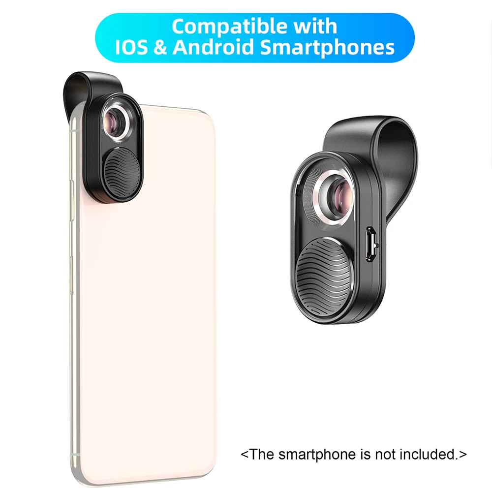 200X Phone Microscope with CPL Lens/LED Light/Universal Clip for iPhone/Andriod Phone To Enjoy Microworld for Kids and Adults 24