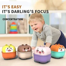 아기 푸시 고 마찰 와인드업 자동차 장난감, 프레스 카, 어린이 장난감 자동차, 풀백, 유아 관성 레이싱 자동차, 귀여운 동물 자동차