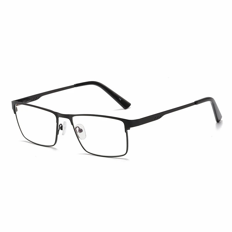 Ahora Men Square Metal Large Frame Reading Presbyopia Glasses Reader +1.25 1.5 1.75 2.0 2.25 2.5 2.75 3.0 3.5 4 4.5 5.0 5.5 6.0 - Image 4