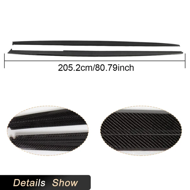 Extension Side Lip F30 Carbon Fiber Side Skirt Extensions For Bmw F30 3  Series M3 Sedan 320i 328i 335i 320d 328d 2013-2018 - Body Kits - AliExpress
