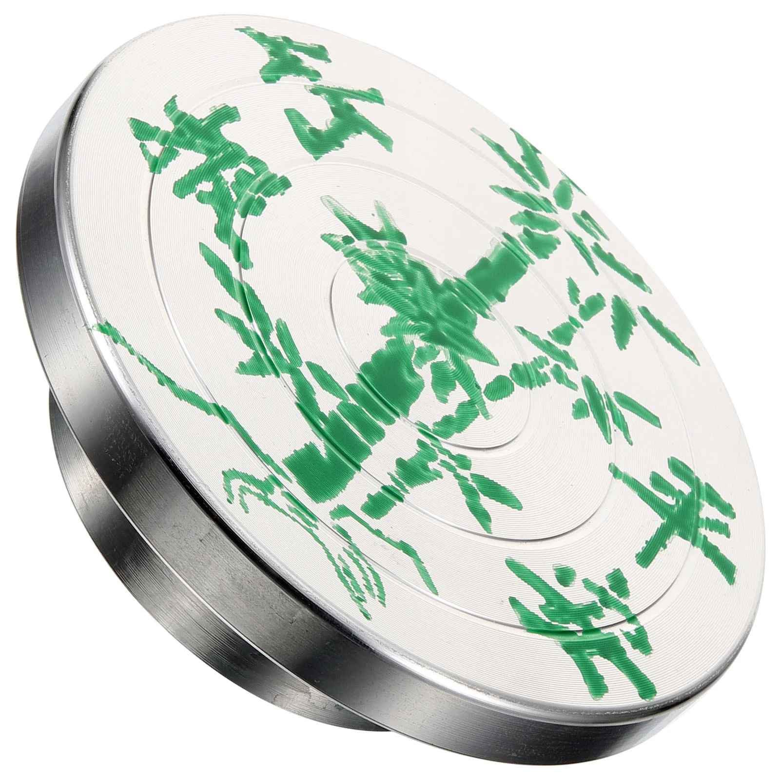 

Портативный прочный вращающийся поднос для торта, точный круглый вращающийся поднос из алюминиевого сплава