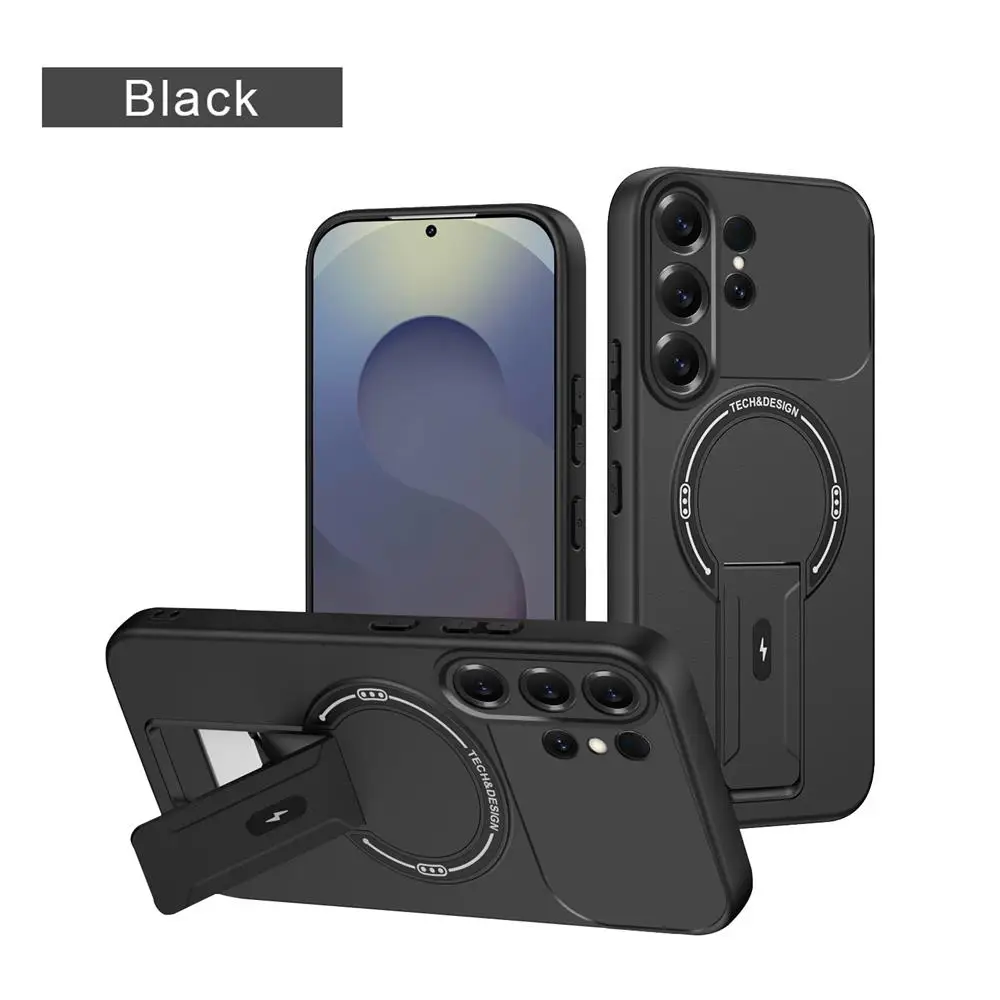 Enhanced Kickstand Phone Case with Magsafe-Compatible Armor Bracket