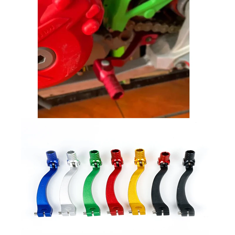 알루미늄 접이식 기어 시프트 레버, 오토바이 250cc NC250 KAYO T6 K6 ESB J5 M2 M4 SHR KEWS K16 X7 Motocross Motocross