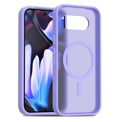 Sleek MagSafe Compatible Shockproof Case - Ultra - Smooth Finish, Wireless Charging Ready - Google Pixel 9A (Purple)
