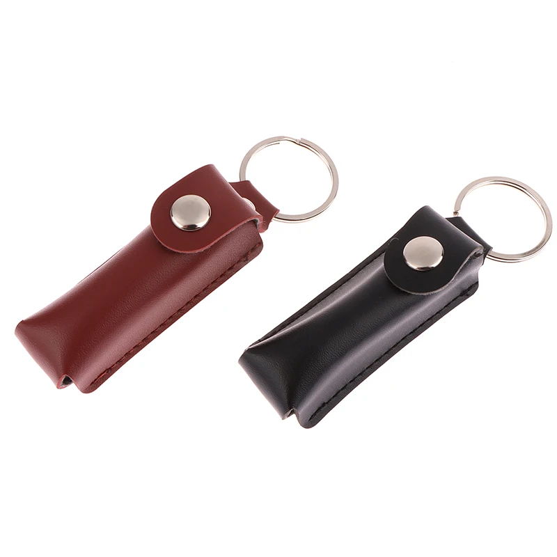 USB Case Protective Bag Portable Pocket Leather Key Ring For Usb Flash Drive USB Storage Bag