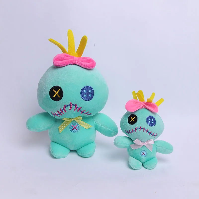 Personalized Lilo and Stitch Plush Doll Cute Plushie Anime Cartoon Stuffed  Pink Blue Gift Room Decor 