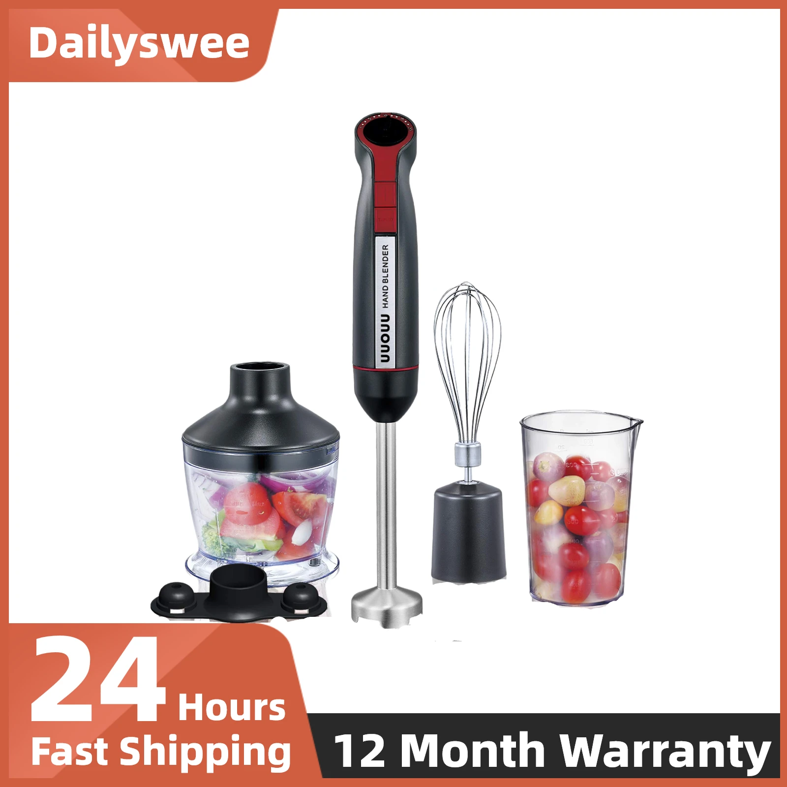 12 Month Warranty] Baby food blender mini electric Chopper blender