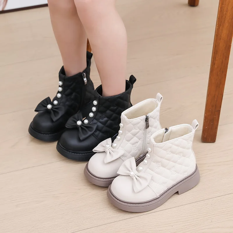 Girls Winter Casual Boots Soft Bottom Anti Slip
