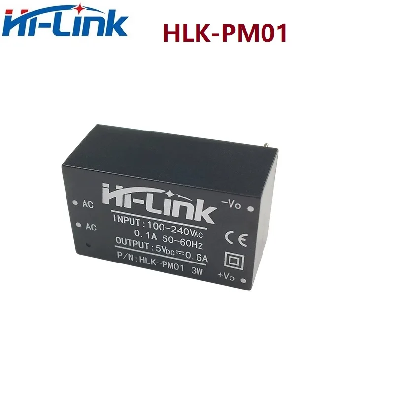 Hi-Link 고효율 HLK-PM01 HLK-PM03 HLK-PM09 HLK-PM12 HLK-PM15 HLK-PM24 AC DC 전원 모듈, 무료 배송, 200 개/로트