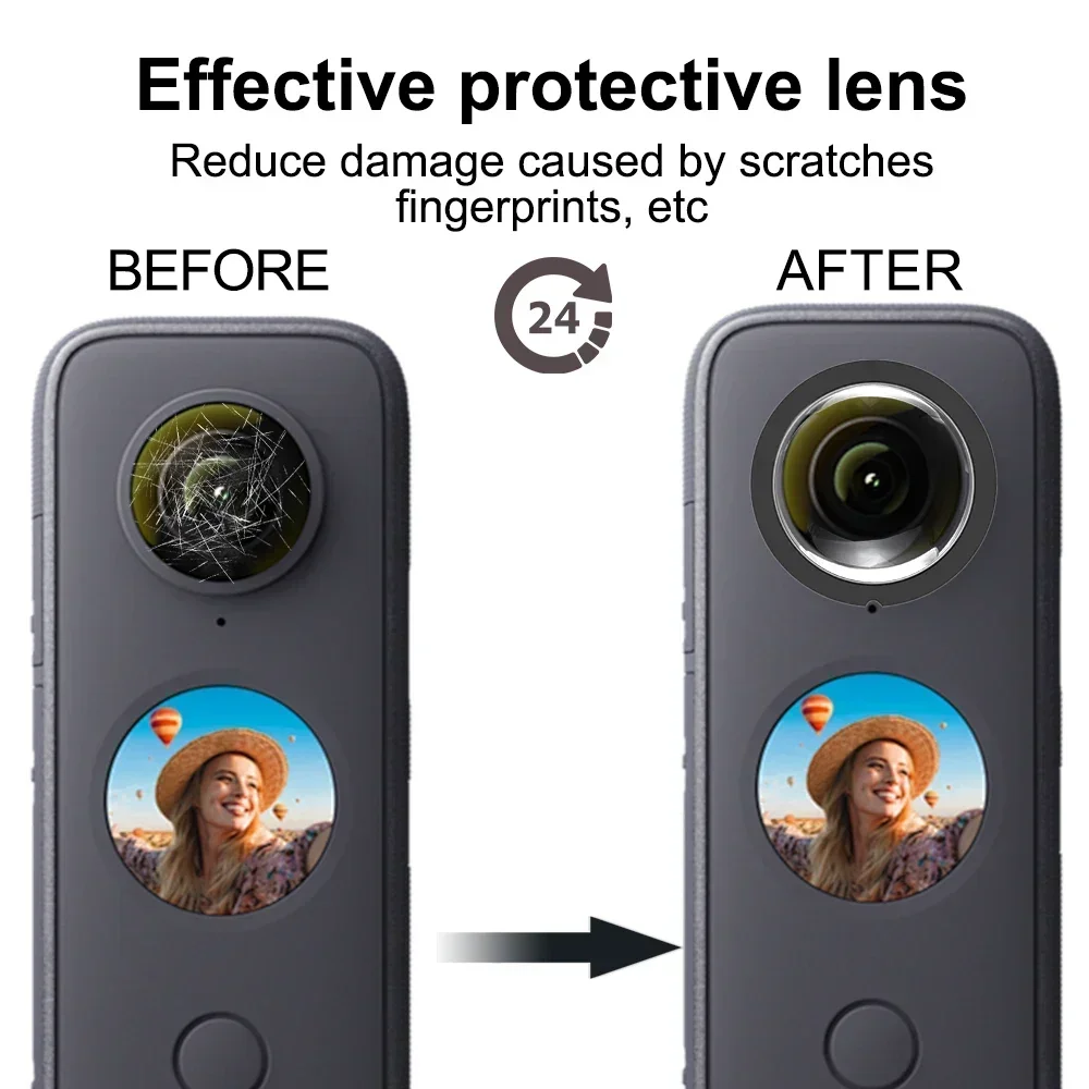 PULUZ Objektivschutz Für Insta360 X4 - Dual Lens, Wasserdicht, Kratzfest