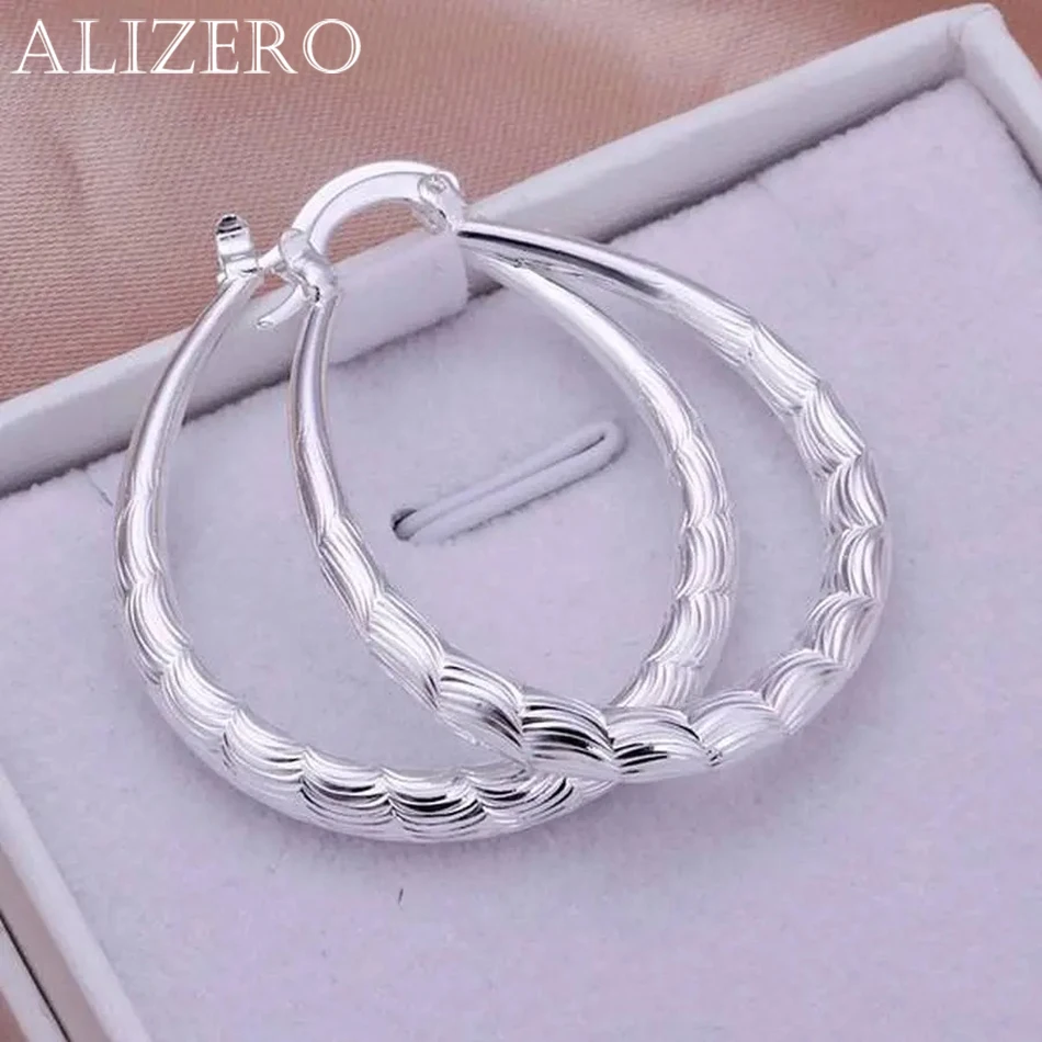 925 Sterling Silver silver earrings For women wedding hook Earring Jewelry