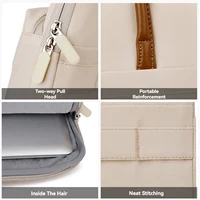 Sac à manches pour ordinateur portable 13,3 14 15,6 pouces étui pour ordinateur portable pour Macbook Air Pro 13 16 Xiaomi Huawei Lenovo Redmi Mac Book M2 PC sac d'ordinateur sacs portables sac à main mallette étanche 2