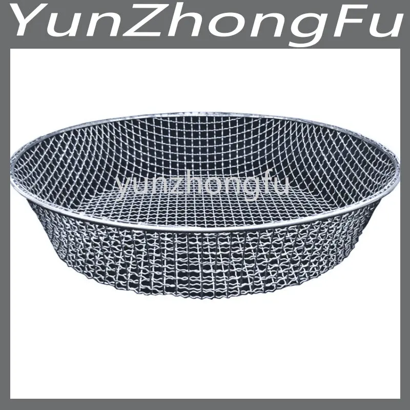 Round Large Sieve for Stainless Steel Sieve Soil Sieve Garden Sieve