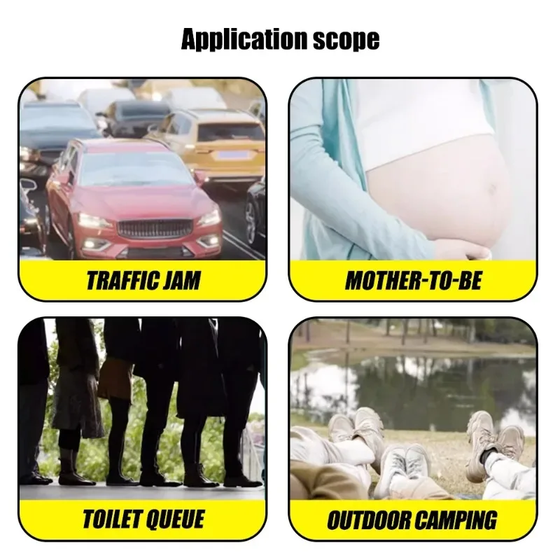 Portable Car Emergency Urine Bag Large Capacity Dual-use