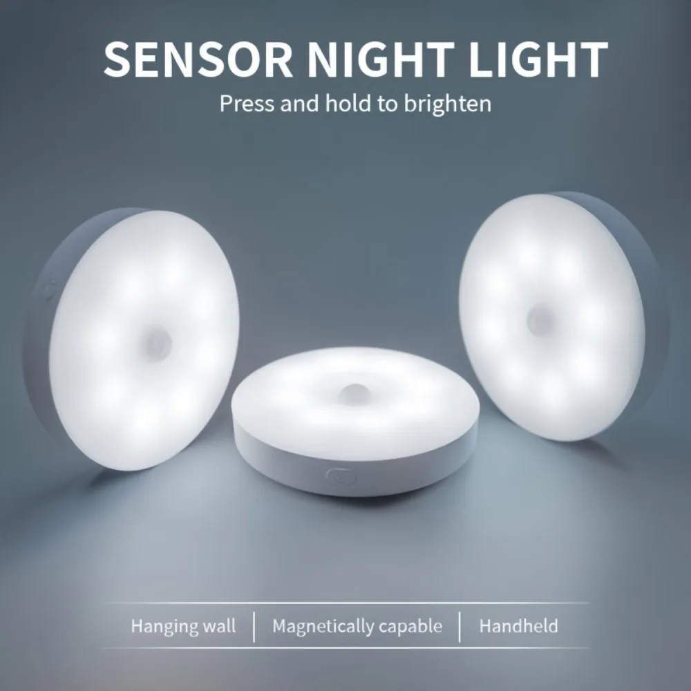 3pcs Motion Sensor Night Lights in Warm White/Cold White thumbnail 2
