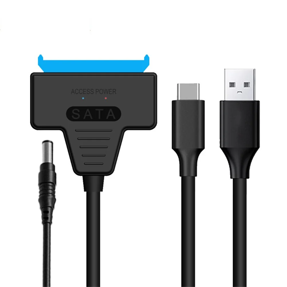 쉬운 드라이브 라인 USB 3.0 Sata DC 전원 공급 포트, 기계식 솔리드 스테이트 하드 드라이브 어댑터 라인, USB2.0
