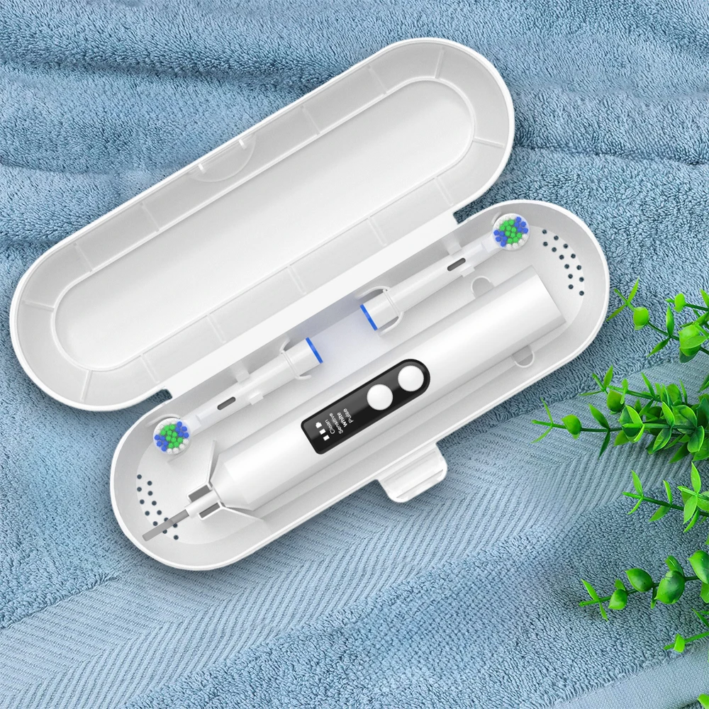 Electric Toothbrush Travel Case for Oral B, Philips Sonicare & Other Electric Toothbrush, Portable Travel Box Toothbrush Holder