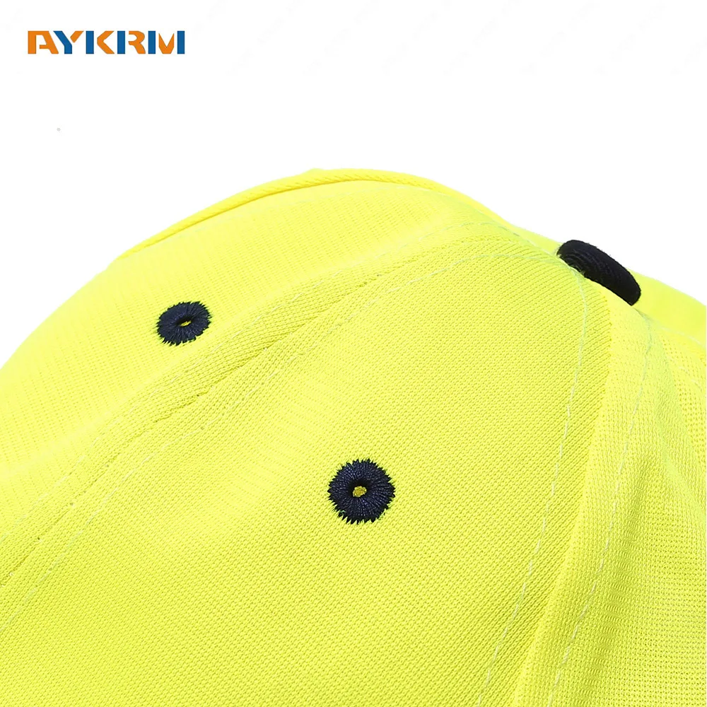 Berretto da Baseball in cotone a basso profilo fluorescente Neon