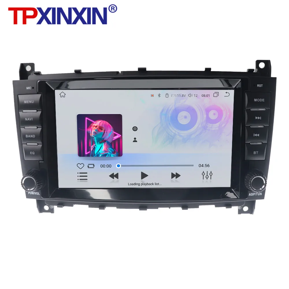

7" Android 12 Car Radio For Benz W203 DVD Multimedia Video Player Stereo Auto GPS Navigation Carplay DSP 4G WIF Auto Parts