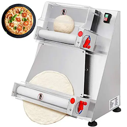 

16 12 Inch Automatic Electronic Pizza Dough Roller Sheeter Pizza Dough Sheeter Machine/pizza Dough Sheeter