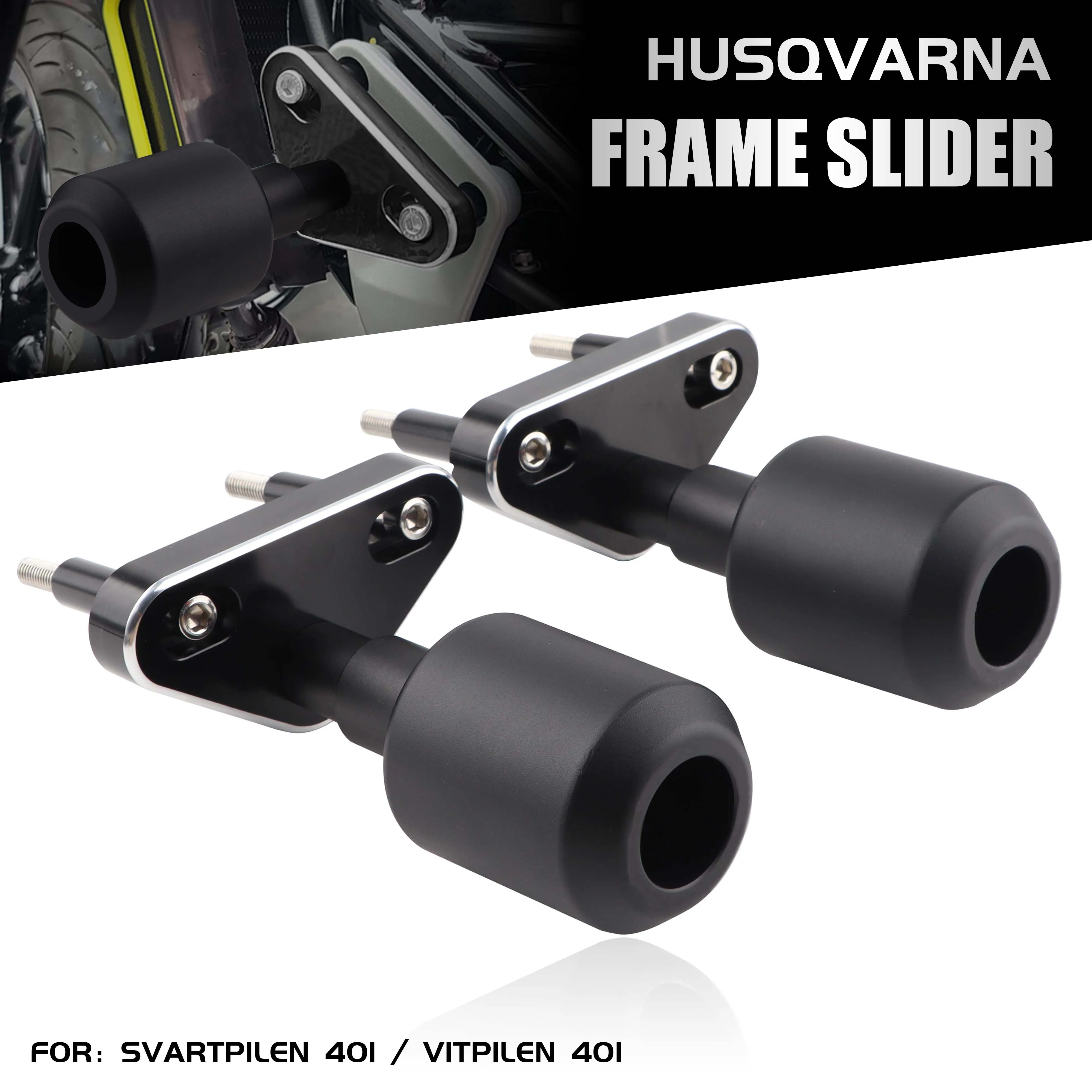 

For Husqvarna 401 Svartpilen 401 Vitpilen 2018-2022 Motorcycle Falling Protection Frame Slider Fairing Guard Crash Pad Protector