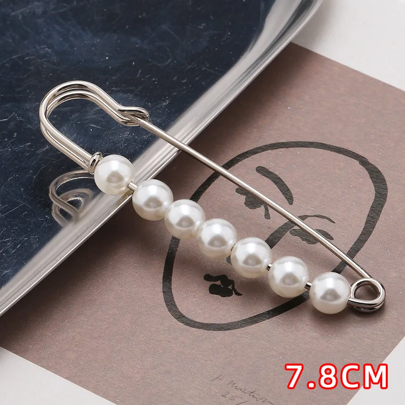 10/5PCS Spille da balia con strass tono argento Spille da balia grandi Finura in nichel Spille per abbigliamento Spille da balia assorte per l'arte artigianale  15