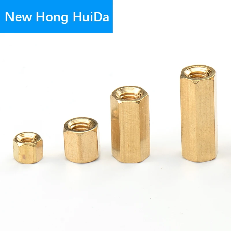 M2 M2.5 M3 M4 M5 Hex Brass Male Female Standoff Board Pillar Mount Hexagon Thread PCB Motherboard Spacer Bolt Screw Long Nut