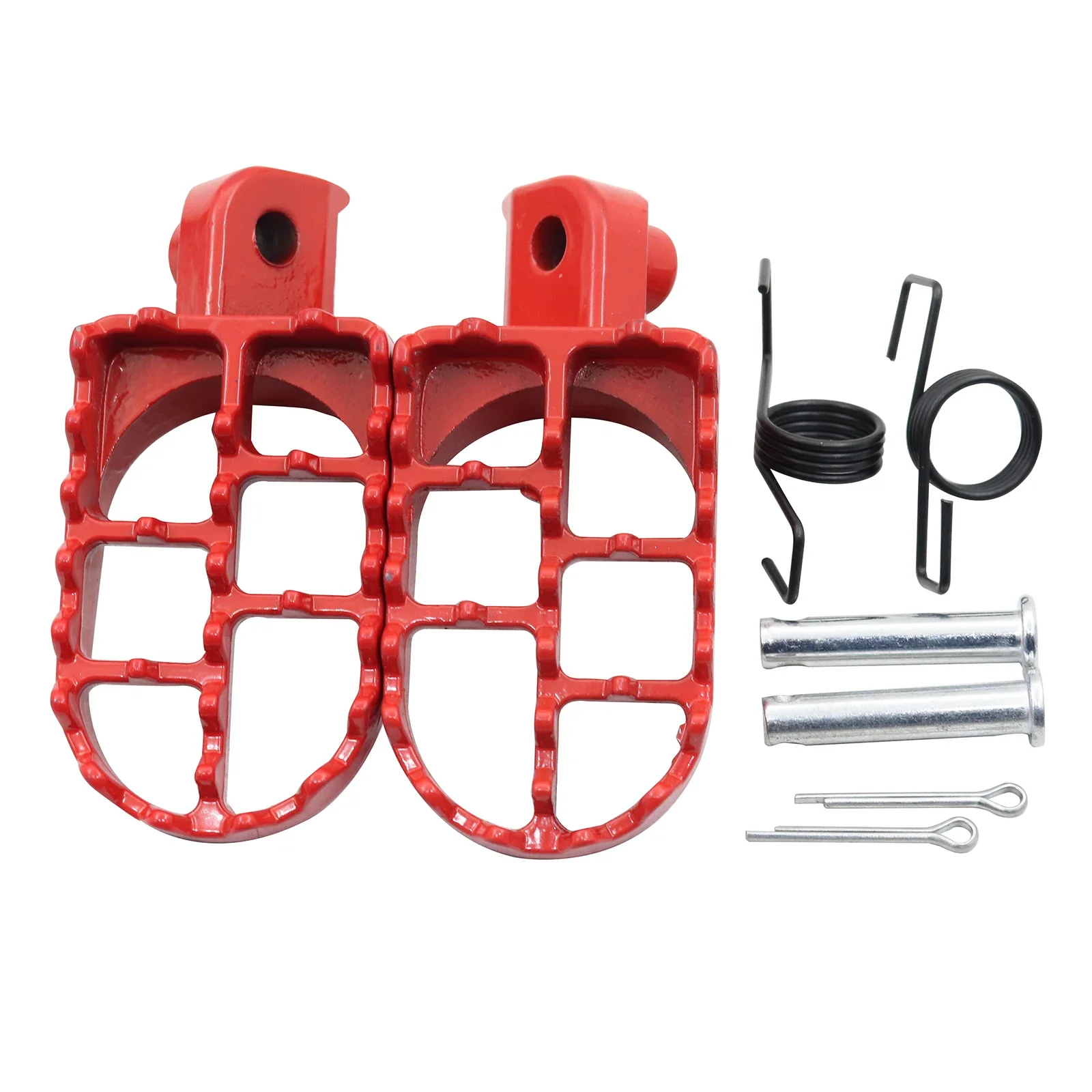 Motorcycle Footrests Motorcycle Parts Foot Pegs Rests Footpegs For Yamaha PW50 PW80 TW200 For Honda XR50R CRF50 CRF70 CRF80 CRF100F